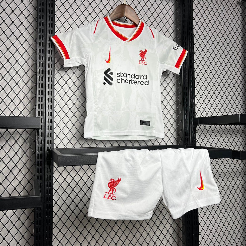 CAMISETA LIVERPOOL III 24 25 CONJUNTO INFANTIL