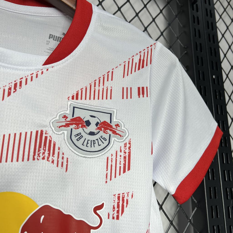 CAMISETA RB LEIPZIG I 24 25 CONJUNTO INFANTIL